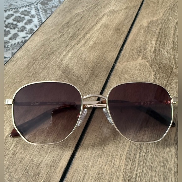 QUAY BIG TIME round metal sunglasses main image 8
